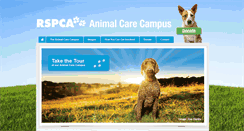 Desktop Screenshot of animalcarecampus.rspcaqld.org.au